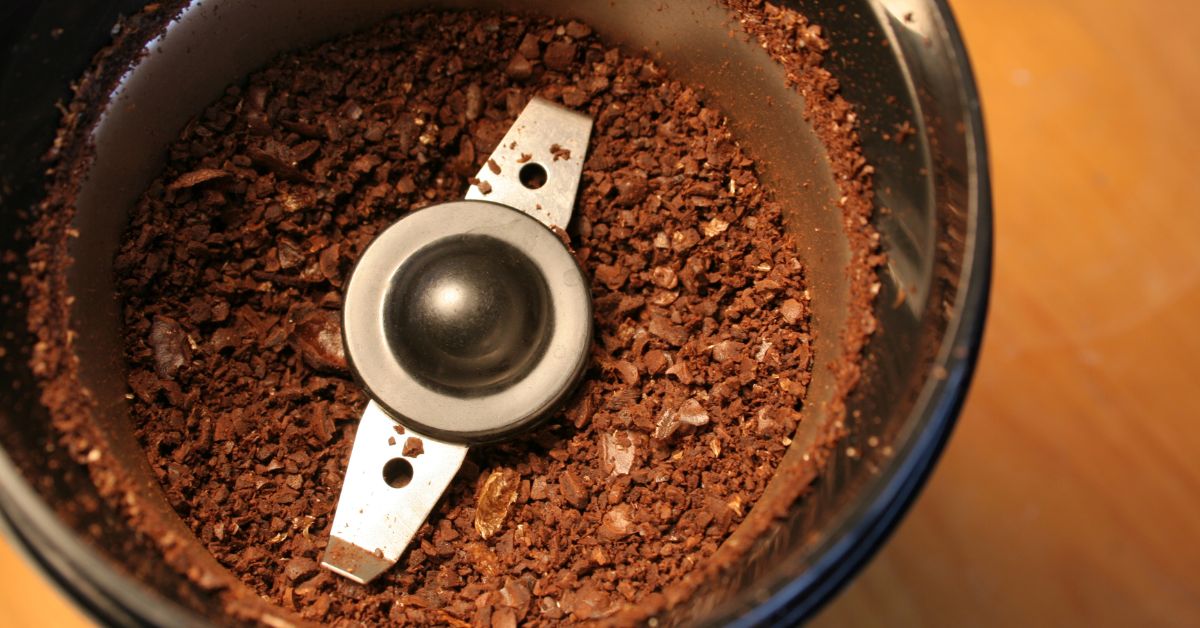 coffee grinder - Ground Beans
