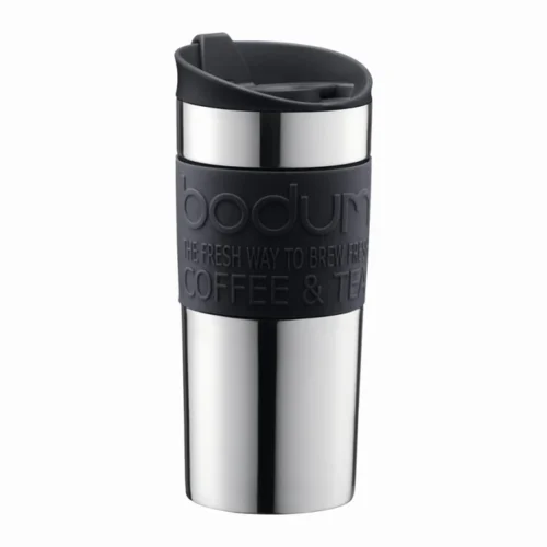 Bodum Vacuum Stainless Steel Travel Mug 350ml Black