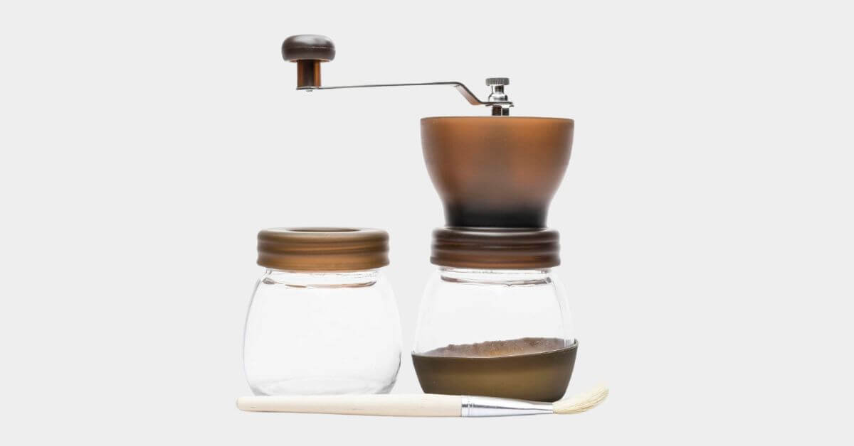 Brewtool Hand Coffee Bean Grinder Front View